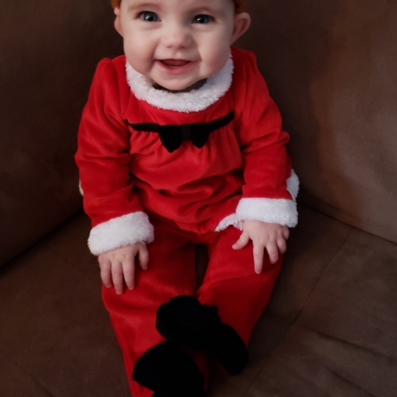 Santa 6-9mth Outfit - Picture 6 of 6